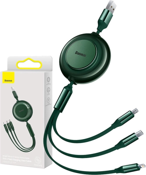 Baseus 3 az 1-ben kábel Micro USB / USB-C / Lightning