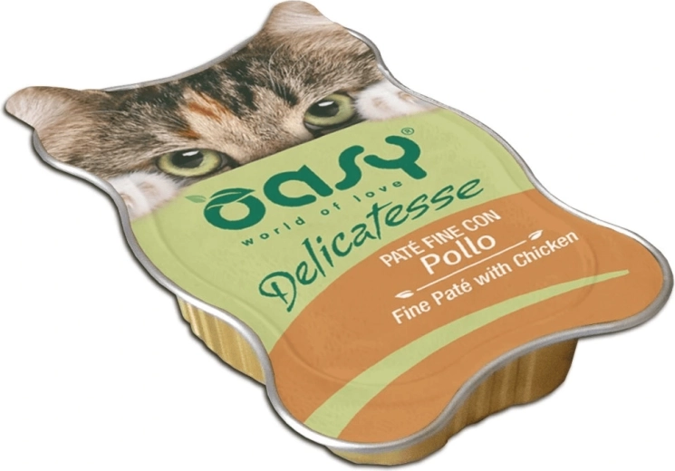 Oasy Delicatesse csirkés pástétom macskáknak 85 g