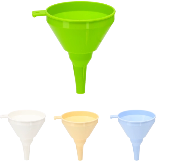 Univerzális műanyag tölcsér 120 mm