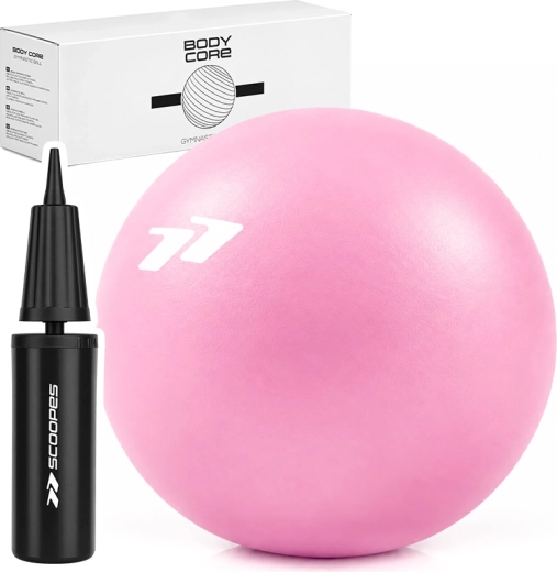 BodyCore gimnasztikai labda 22 cm rózsaszín – 1 db