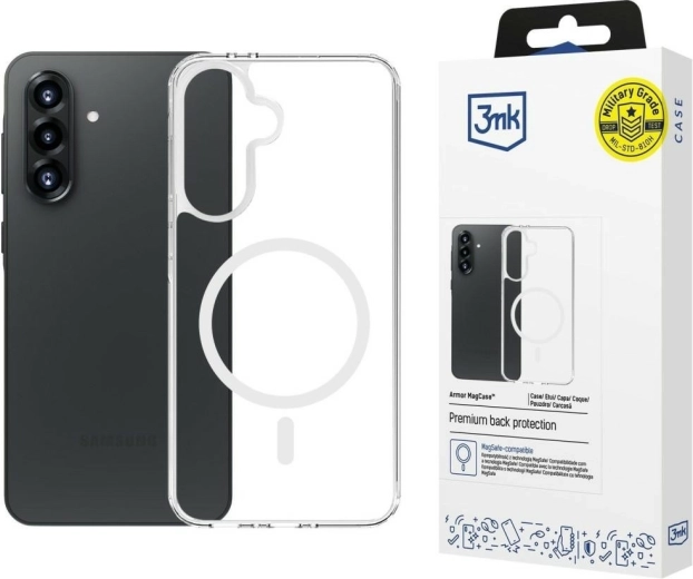3mk Armor MagCase átlátszó tok Samsung A27 5G-hez