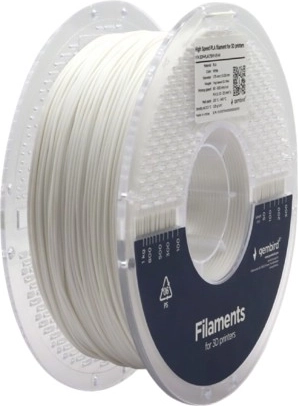 PLA filament nagy sebességű, 1,75 mm, 1 kg – fehér