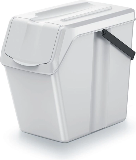 SORTIBOX II 25 l szelektív hulladékgyűjtő, hamuszürke