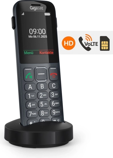 Gigaset Comfort 600 SIM 4G mobiltelefon időseknek