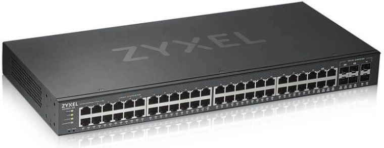 Zyxel GS1920-48V2 menedzselhető gigabites PoE switch