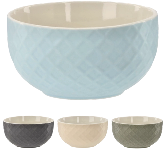 Karo porcelántál 550 ml, 4 darabos készlet