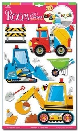 3D faldekoráció – Járművek 2