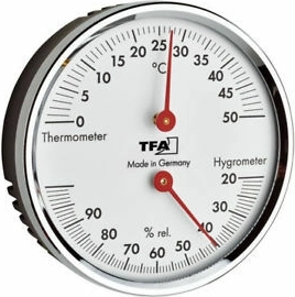 TFA analóg hőmérő páratartalom-mérővel