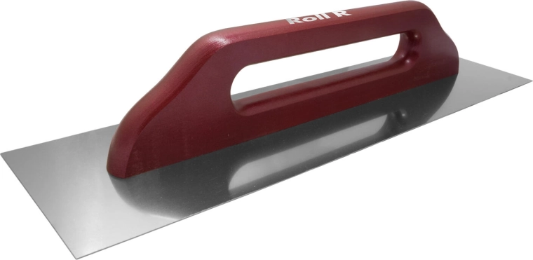 Egyenes rozsdamentes acél simító 480 × 130 mm