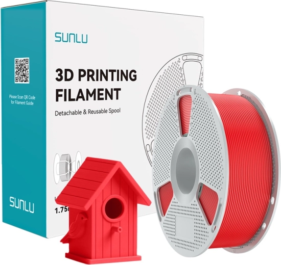 Sunlu ASA filament piros 1,75 mm