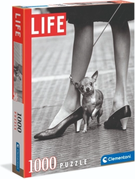 Clementoni Life csivava puzzle 1000 darabból – Csivava