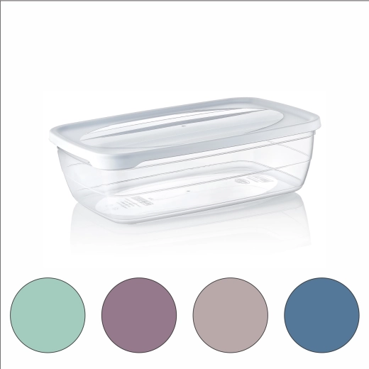 Téglalap alakú Trend Box doboz 0,6 l