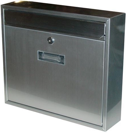 Rozsdamentes acél postaláda RADIM V 360 × 310 × 90 mm