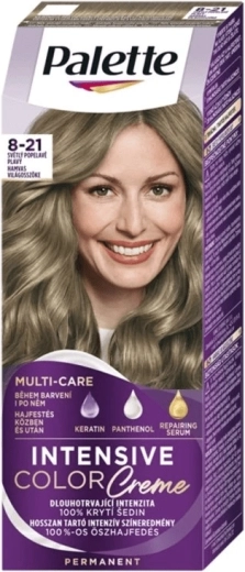 Palette Intensive Color Creme 8-21 világos hamvas szőke hajfesték 50 ml