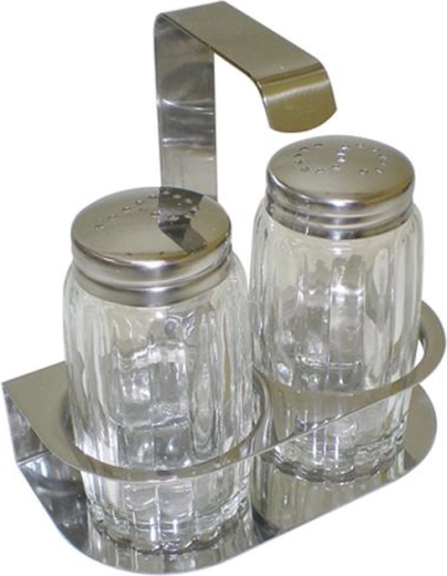 Toro fűszertartó készlet – só és bors, rozsdamentes acél és üveg