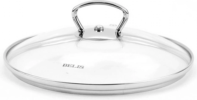 Üveg fedő 14 cm rozsdamentes fogantyúval