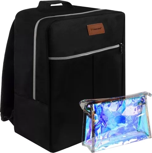 utazó hátizsák kozmetikai táskával 38 × 24 × 18 cm