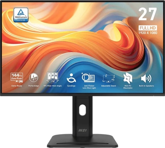 MSI PRO MP275PG 27" FHD 144 Hz monitor, fekete