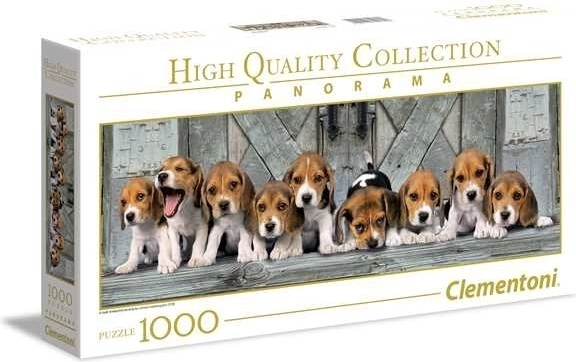 Puzzle Panorama 1000 Darabos Beagle Clementoni