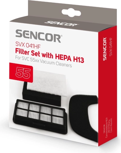 Sencor szűrőkészlet SVC 55x porszívókhoz