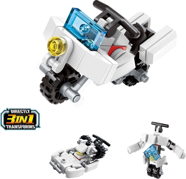 QMAN motor 3 az 1-ben – mini építőkészlet (36 elem)