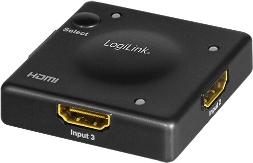 LogiLink HDMI kapcsoló 3×1 1080p 60 Hz