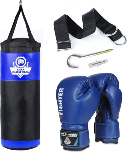 DBX Bushido Kids 60.2 gyerek bokszkészlet, kék