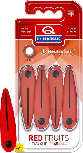 Dr. Marcus Easy Clip autóillatosító Red Fruits