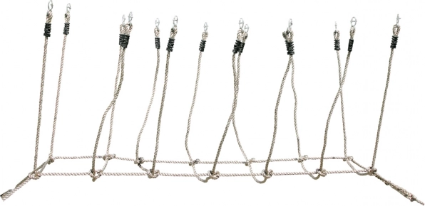 small foot Kötélhíd gyerekeknek kertbe és játszótérre