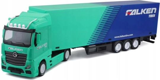 Bburago Mercedes‑Benz Actros Gigaspace 1:43 fém nyergesvontató modell