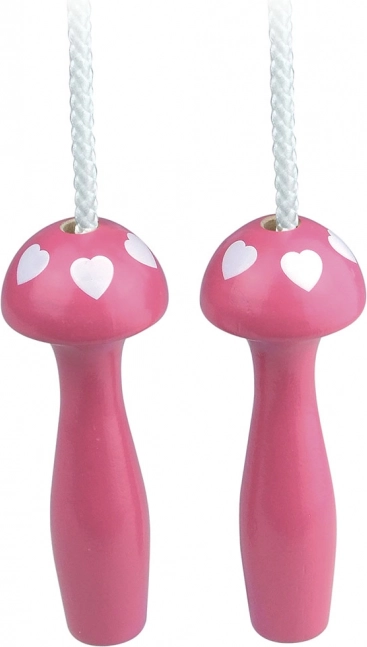 Vilac fuksziaszínű ugrókötél szívecskékkel