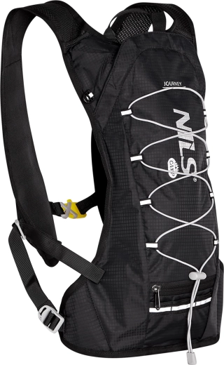 Nils Camp Journey 12 l futó és kerékpáros hidratáló hátizsák, fekete