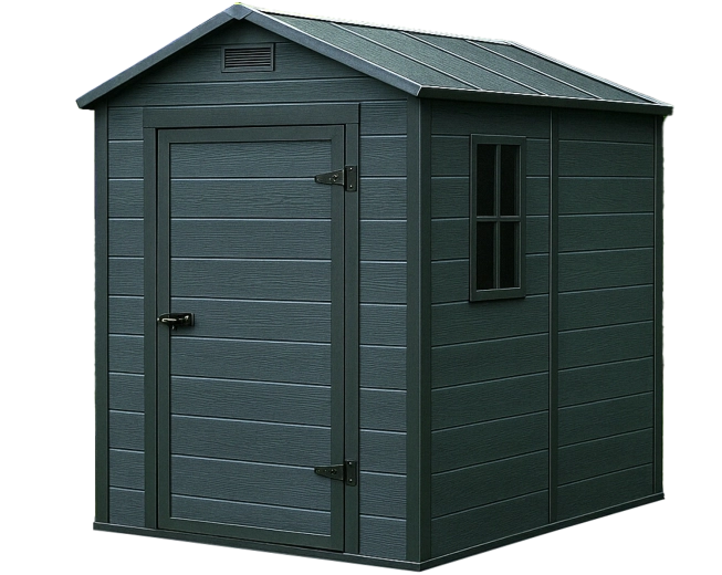 Griden kerti szerszámos ház 131 × 186 × 198,5 cm