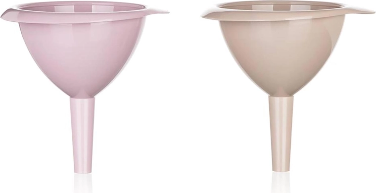 ACCASA műanyag tölcsér 10,4 cm – pasztell színkeverék