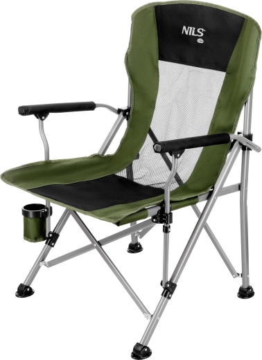 NILS Camp összecsukható kempingszék, zöld