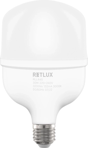 Retlux E27 LED izzó, 30 W, meleg fehér