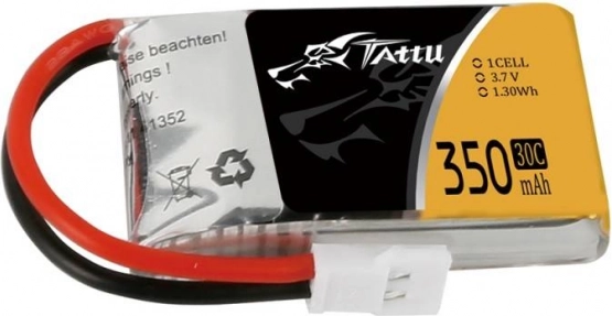Tattu LiPo akkumulátor 350 mAh 3,7 V 30C 1S Molex csatlakozóval