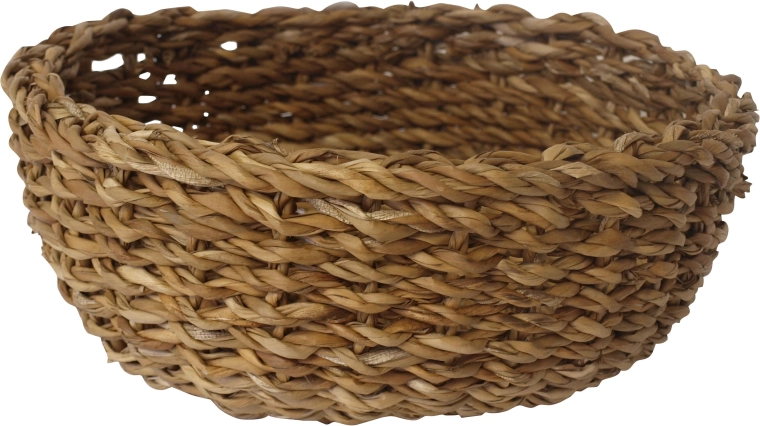 Kerek tengeri fű kosár, nagy, 30 × 13 cm