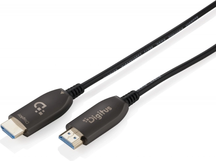 Hibrid aktív optikai HDMI-kábel AOC HDMI-A (apa–apa) 2.1, 8K/60 Hz, 48 Gb/s, 20 m
