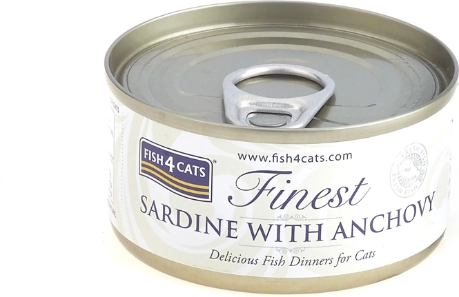 Fish4Cats macskakonzerv szardínia szardellával 70 g