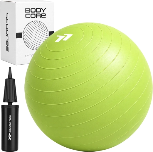 BodyCore 55 cm-es zöld gimnasztikai labda