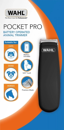 WAHL Pocket Pro zsebes akkumulátoros trimmelő kutyáknak