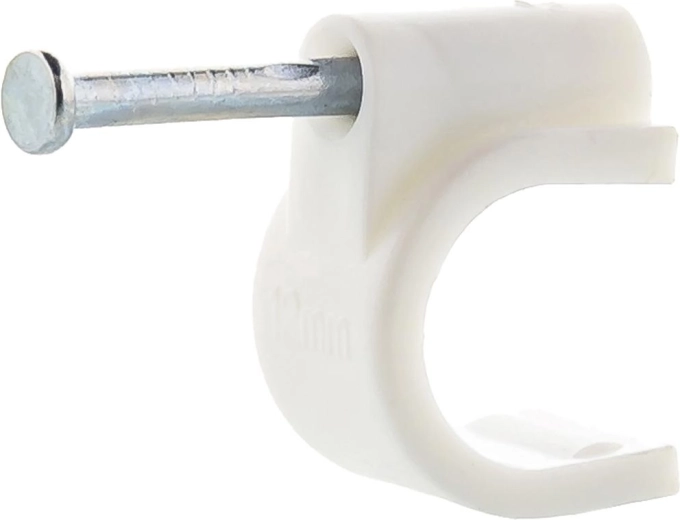 RETLUX kábeltartó bilincsek szöggel 6 mm-es kábelekhez – 40 db