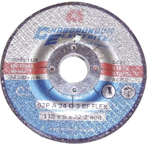 Vágótárcsa acélhoz és rozsdamentes acélhoz 125 × 1,6 × 22,2 mm