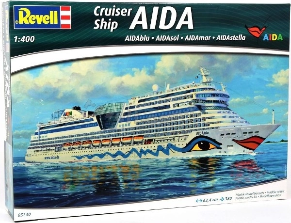 AIDA Cruiser műanyag hajómodell