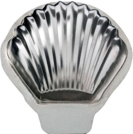 Mini kagyló alakú sütőformák, 20 db