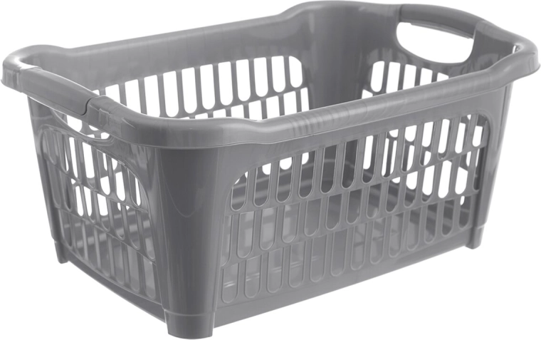 Hobby nyitott szennyestartó kosár 25 l, szürke