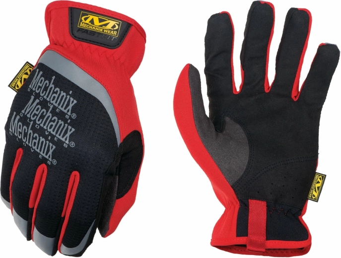 Mechanix FastFit Red XL fekete-piros munkakesztyű