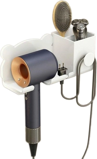 DA233A FALI HAJSZÁRÍTÓ TARTÓ FEHÉR