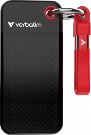 VERBATIM Pocket 1 TB külső SSD USB‑C (USB 3.2 Gen 2) akár 1000 MB/s